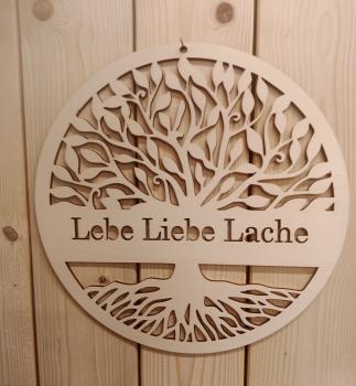 Baum des Leben Nr.2 Liebe-Lebe-Lache ab 10cm bis 99cm